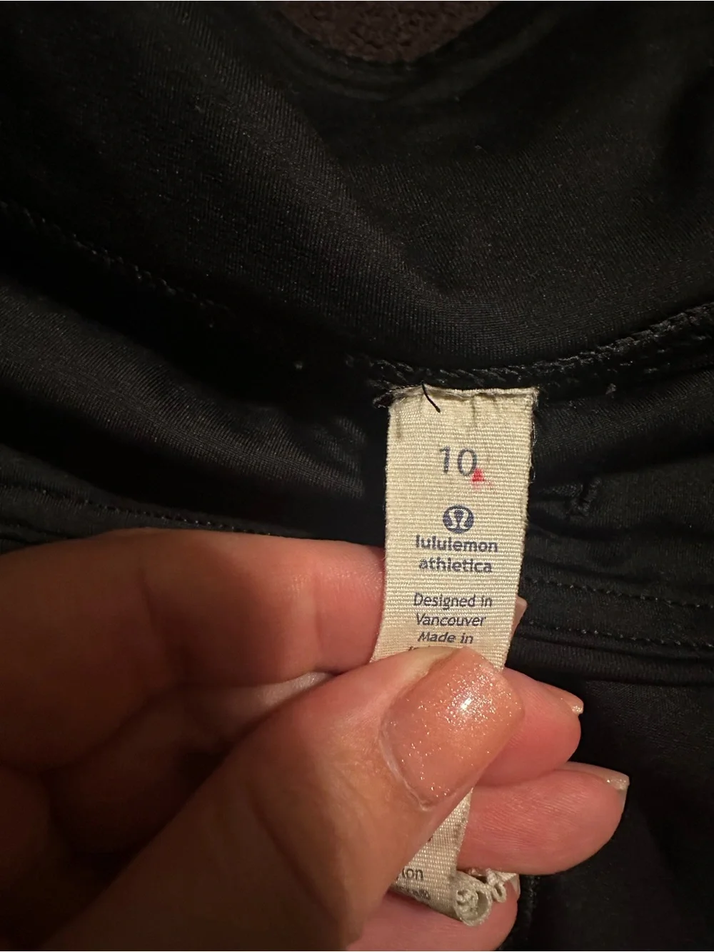 Lululemon Black Speed Up Shorts
